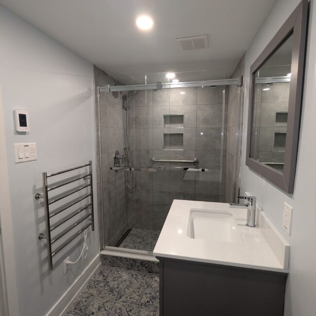 High-End Bathroom Renovation Ottawa Ontario